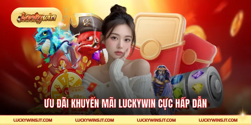 Ưu đãi khuyến mãi LUCKYWIN cực hấp dẫn